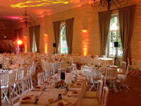 décoration mariage chateau de canon